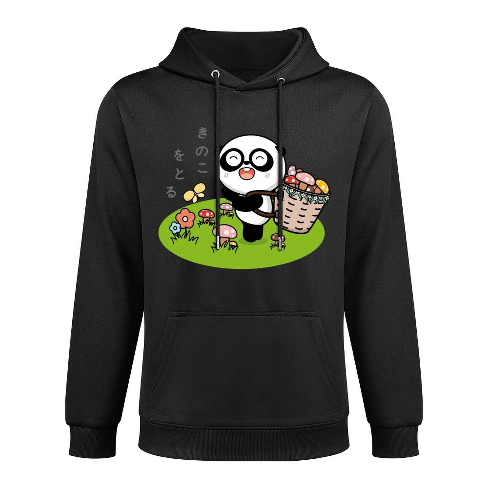 LooseFit Signature Front Graphic Hoodies